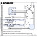 Barrow Waterway LRC 2.0 RGB Distribution Panel (Tray) for Phanteks 515E / 515 ETG