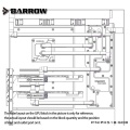 Barrow Waterway LRC 2.0 RGB Distribution Panel (Tray) for Phanteks Enthoo Evolv 518