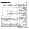 Barrow Waterway LRC 2.0 RGB Distribution Panel (Front) for Lian Li PC-011 Dynamic
