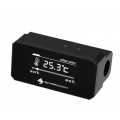 BarrowCH G1/4 Multimode OLED Display Heat Sensor Alarm with Intelligent Shutdown - Black