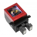 Barrowch Limited Edition Cyclops, Mini 75mm HDMI LCD External Display - Red