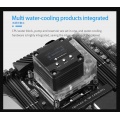 BarrowCH OLED CPU Waterblock, LRC 2.0 RGB, Integrated 17W PWM Pump - AMD AM4, AM5