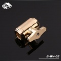 Bykski B-DV-CE, G1/4 Male / Male Mini Ball Valve Tap - Gold