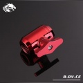 Bykski B-DV-CE, G1/4 Male / Male Mini Ball Valve Tap - Red