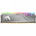 Gigabyte Aorus RGB Memory, DDR4-3200, CL16 - 16 GB Dual-Kit, silver