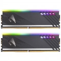 Gigabytes Memory, DDR4-3600, CL18 - 16 GB dual kit, black