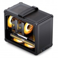Jonsbo C6 MAX PC Case, Mini Case, Micro-ATX, Tempered Glass - Black