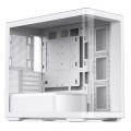 Jonsbo D300 Midi-Tower, 270 degrees, Tempered Glass - white