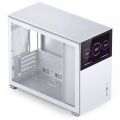 Jonsbo D31 Screen Micro-ATX case, tempered glass - white