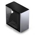 Jonsbo D40 ATX case, tempered glass - silver