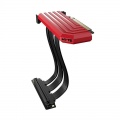 Hyte PCI-E 4.0 riser cable, 20 cm - red
