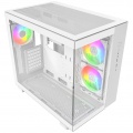 Montech KING 65 PRO PC Case, Midi-Tower, ATX, ARGB, Tempered Glass - White