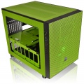 Thermaltake Core X5 ATX-Cube Riing-Edition - black, green Window