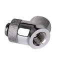 Thermaltake Pacific G1/4, 45 Degree Adapter Fitting - Chrome