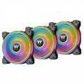 Thermaltake Riing Quad 12 RGB fan TT Premium Edition - pack of 3, black, 120mm