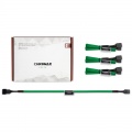 Noctua NA-SEC1 chromax.green fan extension cable set - green, 30 cm