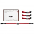 Noctua NA-SEC1 chromax.red fan extension cable set - red, 30 cm