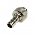 10mm (3/8) Fitting G1/4 With O-Ring (High-Flow) - Ball Rotation - Silver Nickel