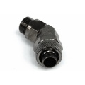 13/10mm (10x1.5mm) Compression Fitting 45- Rotary Outer Thread 1/4 - Black Nickel