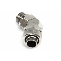 13/10mm (10x1.5mm) Compression Fitting 45- Rotary Outer Thread 1/4