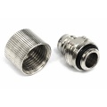 13/10mm (10x1.5mm) Compression Fitting Outer Thread 1/4 - Compact -silver