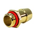 13mm (1/2) Fitting G1/4 With O-Ring (High-Flow) Gold Plated