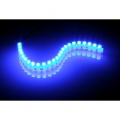 FlexLight Dip LEDs - 24x 4mm LEDs Blue - 25cm Long - With Connection Cable