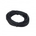 Insulated copper lead 1x0,14mm- (18AWG) 10m black