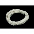 Insulated copper lead 1x0,14mm- (18AWG) 10m white