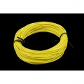 Insulated copper lead 1x0,14mm- (18AWG) 10m yellow