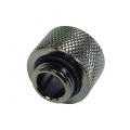 Reducing Bush G1/4 Outer Thread To G3/8 Inner Thread  Knurled - Black Nickel