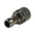 Bulkhead fitting 10mm barbed fitting to 13/10mm Compression fitting - black nickel