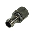 Bulkhead fitting 13mm barbed fitting to 16/13mm Compression fitting - black nickel