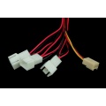 Fan adaptor cable 3Pin to 6x 3Pin Molex (6x15cm)