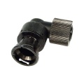 Quick release connector 13/10mm (3/8) 90- - coupling - black nickel