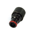 Quick release connector 16/13mm (1/2) plug - black nickel