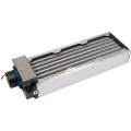 Aquacomputer airplex modularity system 360 mm, aluminum fins, D5 pump, stainless steel side panels