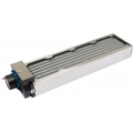 Aquacomputer airplex modularity system 480 mm, aluminum fins, D5 pump, stainless steel side panels