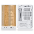 Lian Li DAN Cases A3-mATX Wood Edition Glass Panel Case, Micro-ATX - Beech Bundle