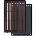 Lian Li DAN Cases A3-mATX Wood Edition PC Case, Micro-ATX - Black + Walnut Bundle