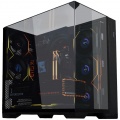 Lian Li O11 Vision Compact PC Case, Mid Tower, E-ATX, Tempered Glass - Black