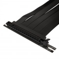 Lian Li O11D-1X-4 riser card cable + PCI slot cover - PCIe 4.0, black