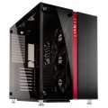 Lian Li PC-O9WRX ATX case - Black / Red Window