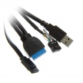 Lian Li PW-IS30AV65ATO I / O Panel - USB 3.0 Internal / External
