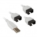 Lian Li PW-U2TPAW USB Hub - white