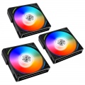 Lian Li UNI FAN AL120 RGB PWM Fan, Triple Pack incl. Controller - 120mm, black