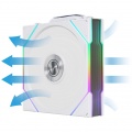 Lian Li UNI FAN TL Wireless Fan, ARGB, PWM - Reverse Blade, 120mm, white