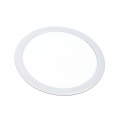 Demciflex dust filter 120mm, round - white / white