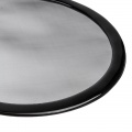 Demciflex dust filter 210mm, round - black / black