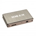 Icy Box IB-AC610 4 Port USB 3.0 Hub - Black